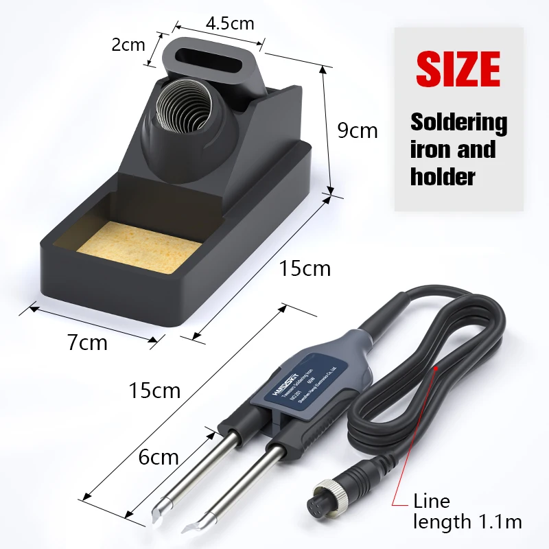 Gadgets For Electronics - T12 Soldeerstation Pincet Handvat Voor Handskit