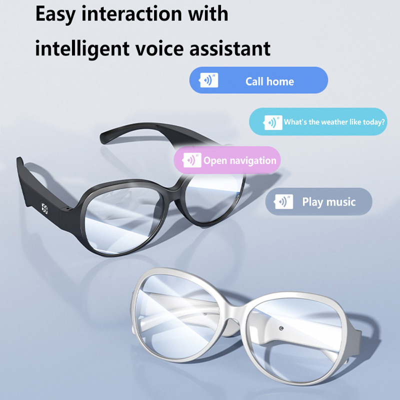 Smart Glasses Ar - Slimme Bluetooth-zonnebril Bluetooth 5.4 oortelefoon met