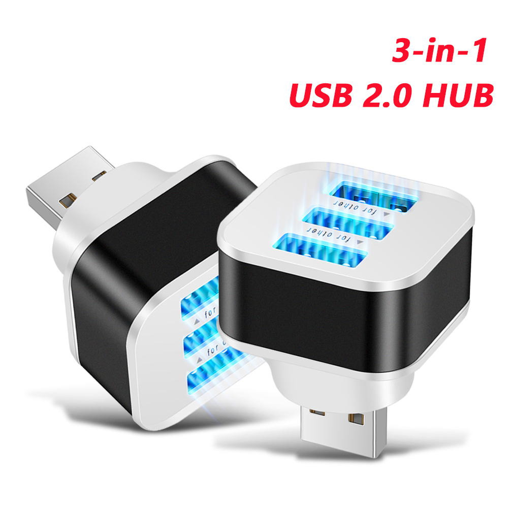 Electronics Gadgets For Car - 3-poorts USB-sleuven Adapter Extender USB 3