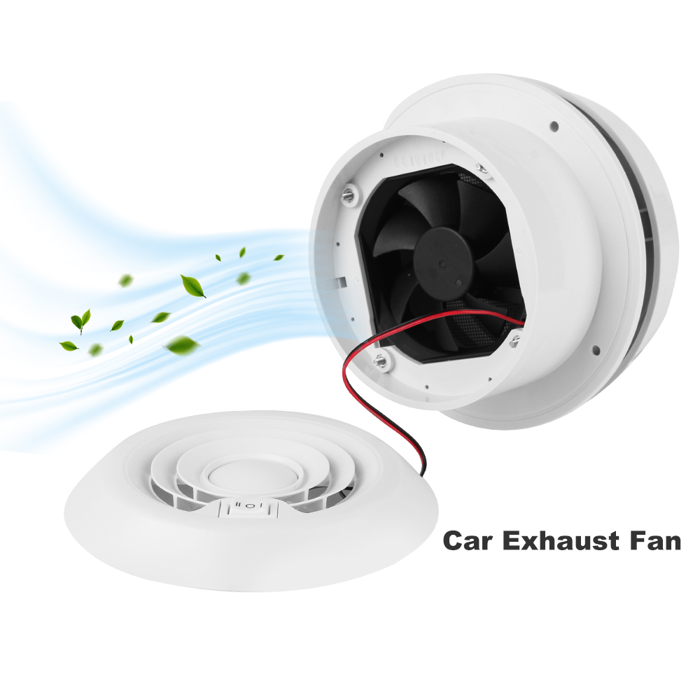Electronics Gadgets For Car - 12V Auto Ventilator 3000/4000Rpm Stille/Sterke Wind