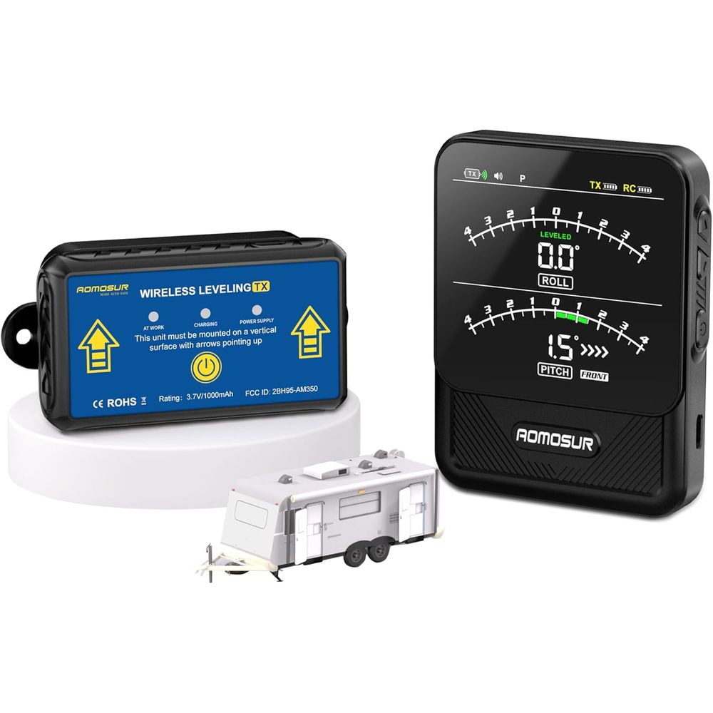 Draadloos RV-nivelleringssyste - Electronics And Gadgets De recensie en prijs