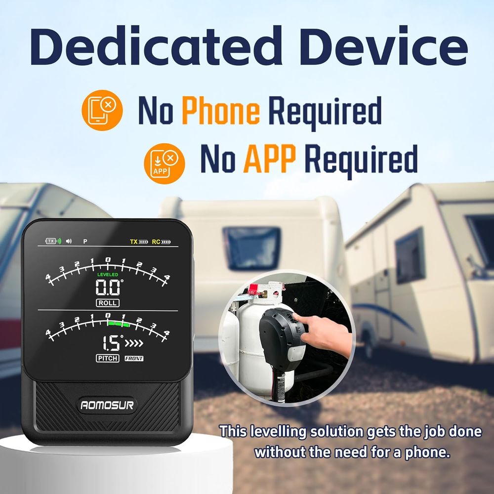 Draadloos RV-nivelleringssyste - Electronics And Gadgets De recensie en prijs
