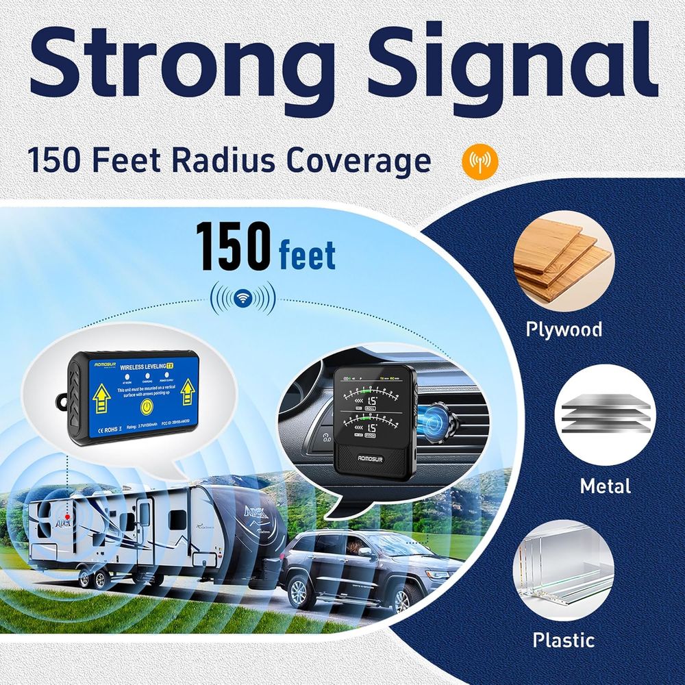 Draadloos RV-nivelleringssyste - Electronics And Gadgets De recensie en prijs