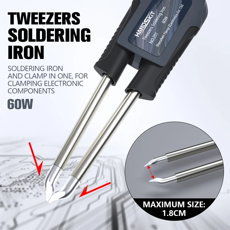 T12 Soldeerstation Pincet Hand - Gadgets For Electronics recensie en prijs