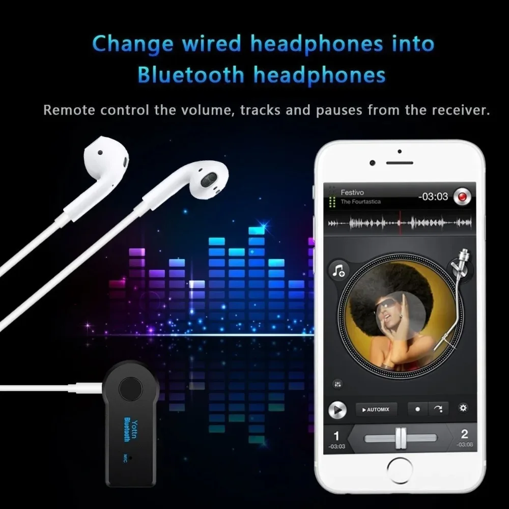 Bluetooth4.2 AUX Audio Stereo  - Electronics Gadgets For Car recensie en prijs
