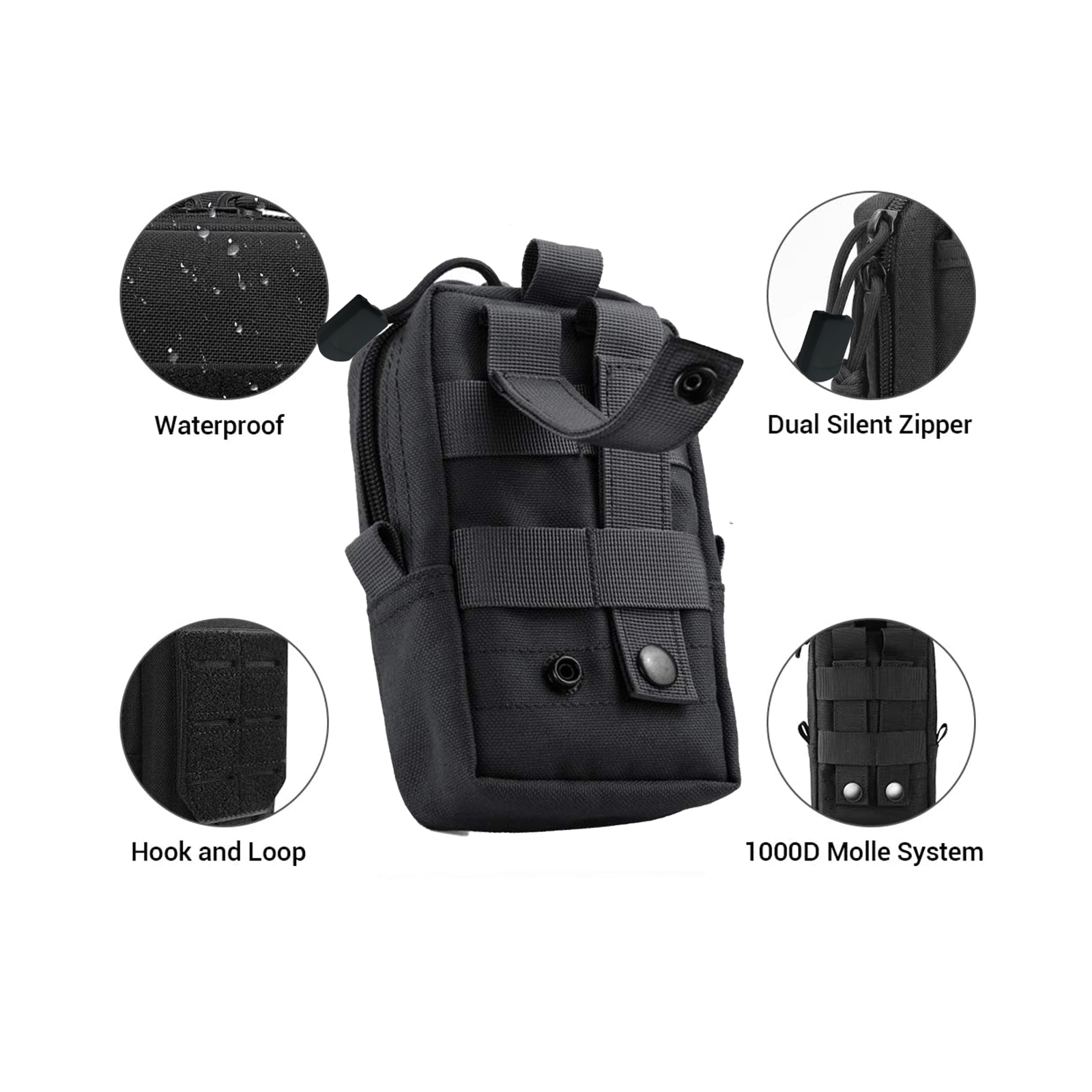 Tactische Molle Pouch Heuptas  - Gadgets For Electronics recensie en prijs