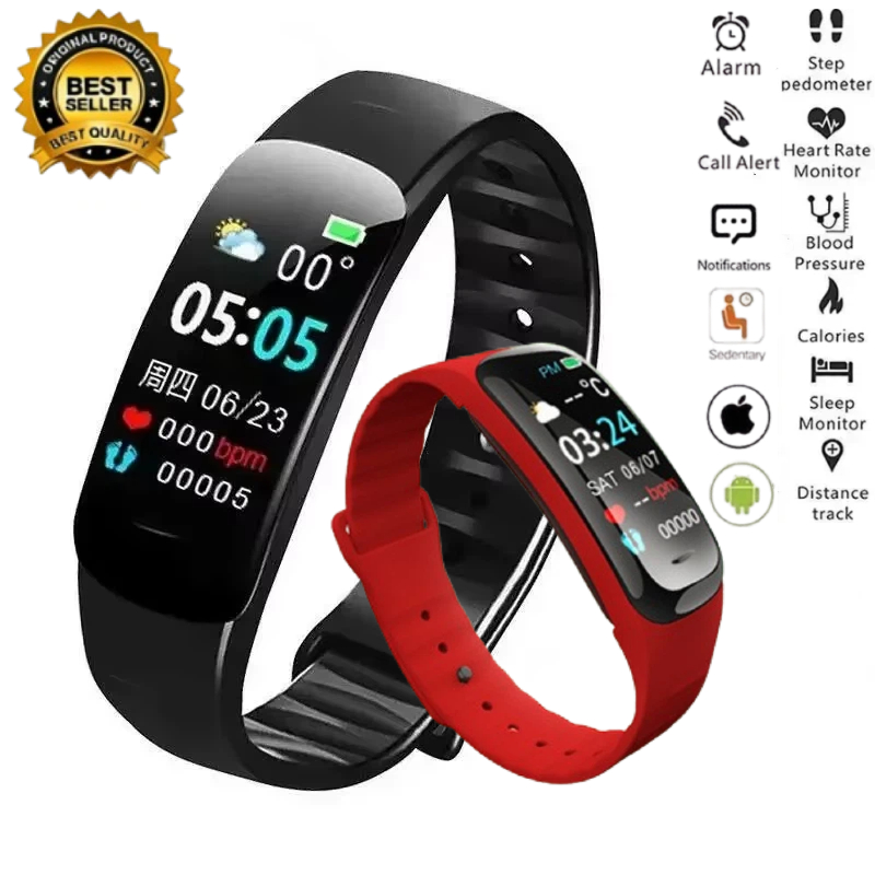 C1 Plus Smart Watch Fitness Tr - Electronics Gadgets For Men recensie en prijs