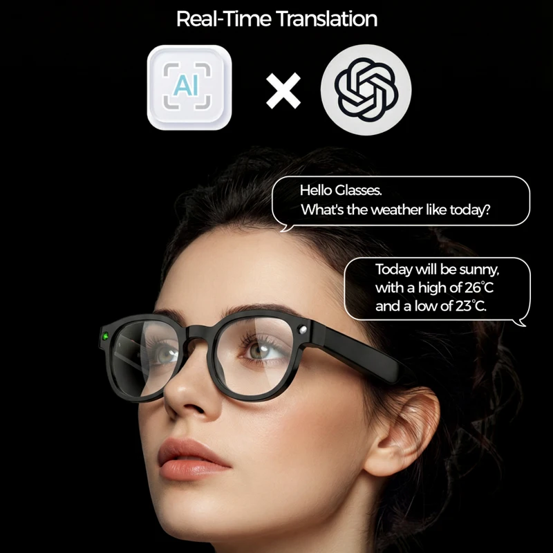 6K HD AI Camera Bril 800MP Fot - Smart Glasses Ar recensie en prijs