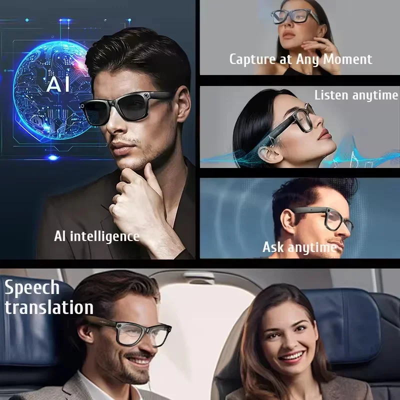 6K HD AI Camera Bril 800MP Fot - Smart Glasses Ar recensie en prijs